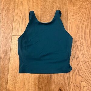 Lululemon Teal Top with Built-In Bra *NEW*